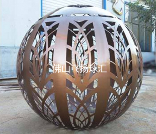 巴中不锈钢镂空球定做